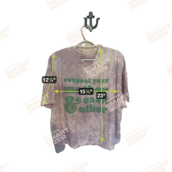 Universal Thread NWT Tie Dye Purple Graphic Tee Respect Your Mother Sz XXL - Picture 4 of 8